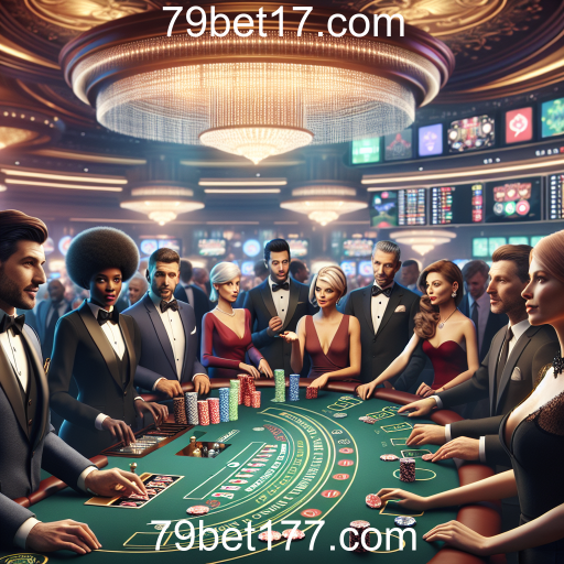 A Emoção do Cassino Ao Vivo no 79bet17.com